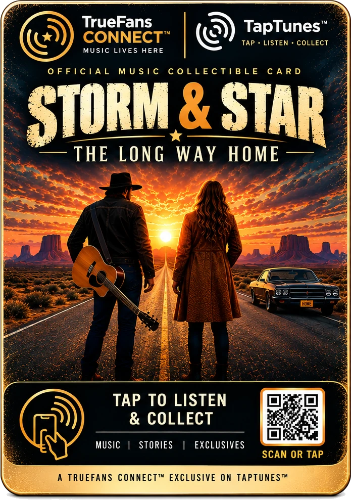 The Long Way Home by Storm & Star &mdash; the album on a collectible card
